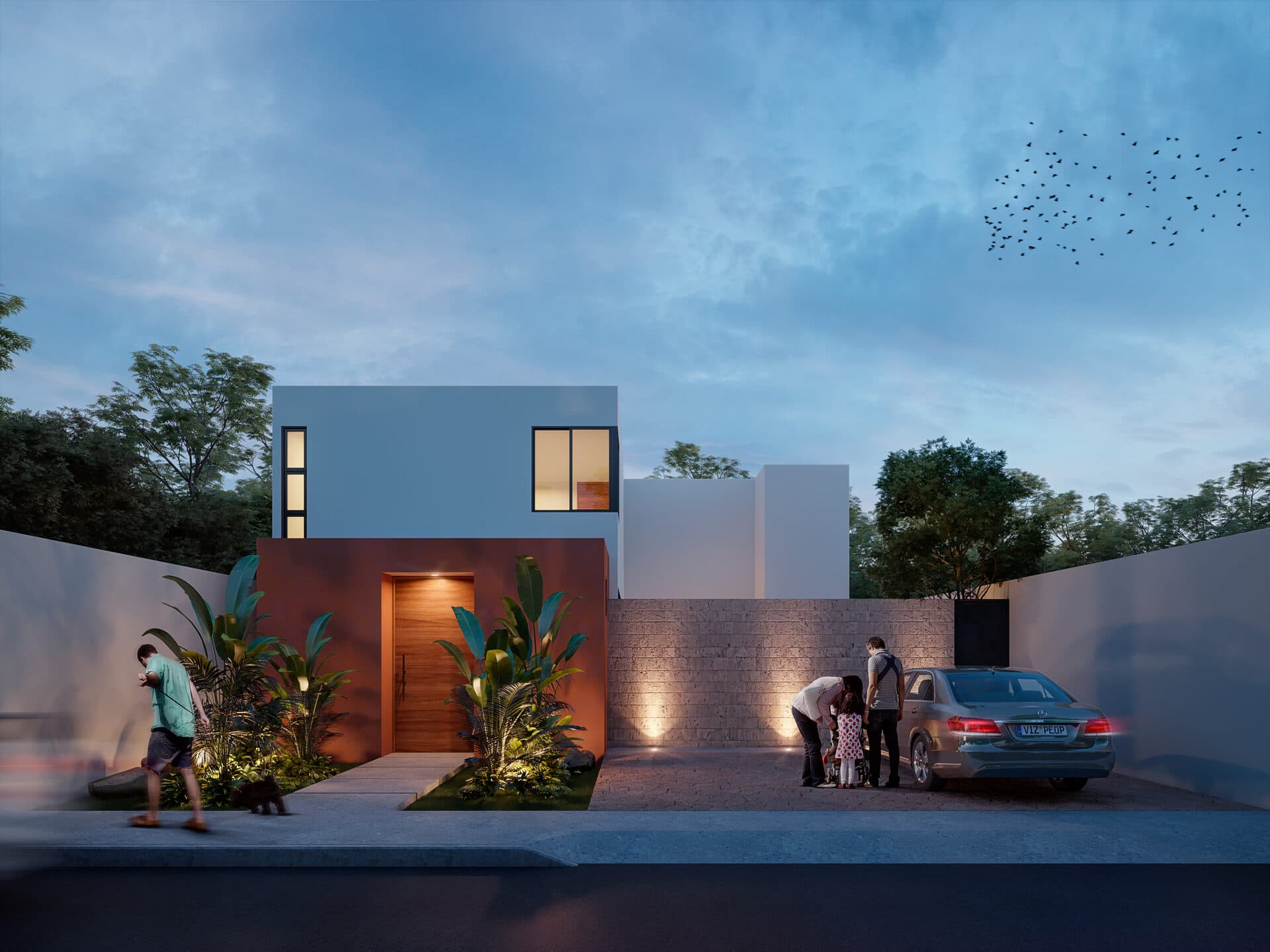 Casa BC — Privada Bosques de Conkal II, Yucatán
